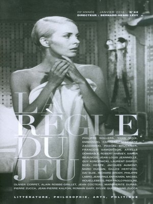 cover image of La règle du jeu n°42